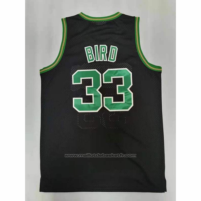 Maillot Boston Celtics Larry Bird #33 Mitchell & Ness 1985-86 Noir